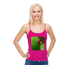 Canotta con Spalline in Cotone