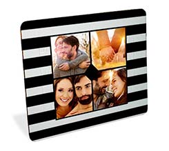 Stampa foto puzzle cornice rettangolare Black bands