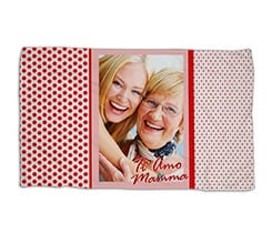 Asciugamano ospite Pois rossi