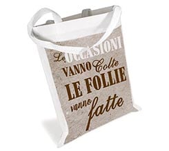 Borsa spesa Occasioni e follie