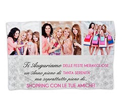 Coperta 150x100 Collage Natale Insieme