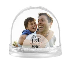 Palla di neve Dad is my hero