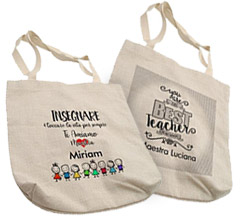 Personalizza Shopper in Juta 34x36,5