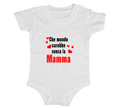 Body neonato cotone Dolce mamma