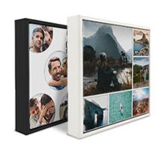 Tela Americana Quadrata Collage