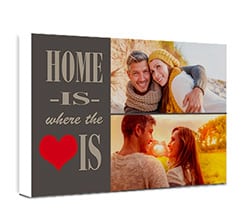 Foto Collage - Home is Here