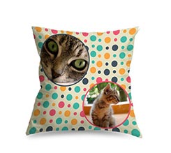 Cuscino in Tessuto Scamosciato Hypnotic