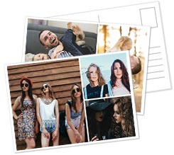 Collage Su Cartolina