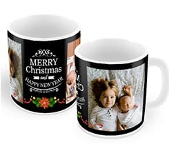 Tazza panoramica Merry Christmas