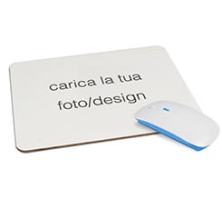 Tappetino Mouse in Legno Rettangolare