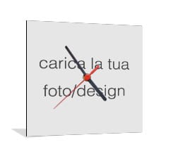 Orologio Quadrato in Legno