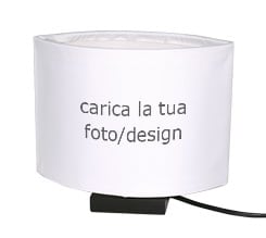 Lampada Ovale con Foto