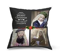 Cuscino in pile Merry Christmas