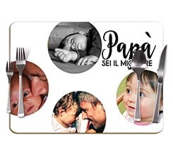 Tovaglietta in sughero Papà sei il migliore