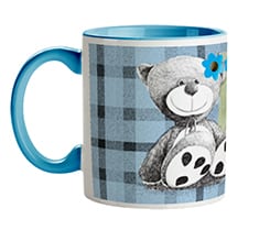 Tazza panoramica Orsetto celeste