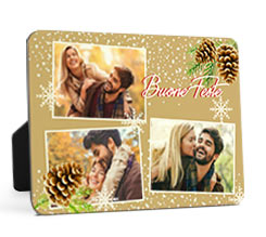 Cornice natalizia 25x20 Pine cone