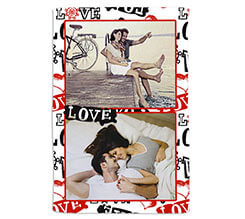 Coperta 100x150 Love in caos