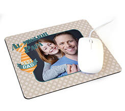 Tappetino mouse rettangolare Best dad