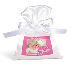 Sacchetto Portaconfetti Scarpette bimba