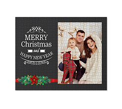 Puzzle Medio 51x41 “Merry Christmas” personalizzabile