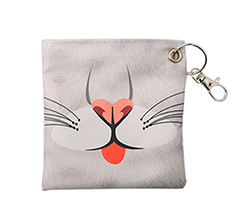 Porta mascherina gatto