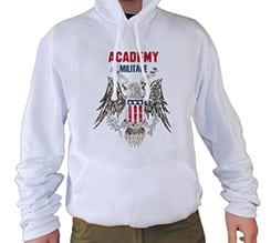 Felpa Academy militare