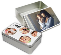 Scatola di latta grande