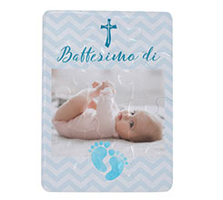 Puzzle magnetico 18x13 Baptism Him