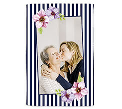 Coperta 100x150 Blue bands