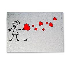 Puzzle Formato A3 - Girl In Love