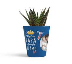 Vaso "miglior papà" personalizzabile