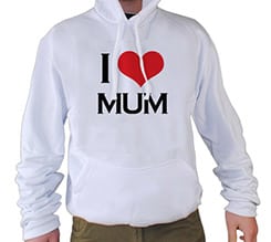 Felpa I Love Mum