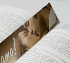 Segnalibro cartoncino plastificato