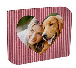 Puzzle personalizzato cornice doppia punta Red strips