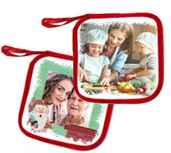 Presina con foto bordo rosso