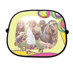 Parasole auto fantasia floreale