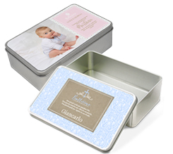 Scatola di latta grande