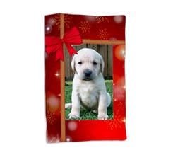 Coperta 150x100 Fiocco Rosso