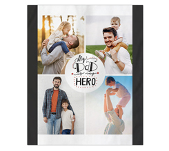 Plaid matrimoniale personalizzato