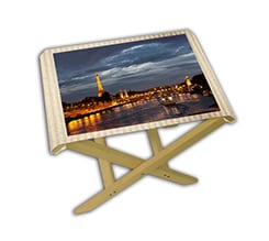 Sgabello Legno Naturale