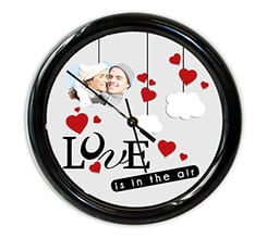 Orologio da muro rotondo Lovely cloud