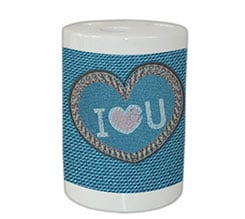Portaspazzolino Love jeans