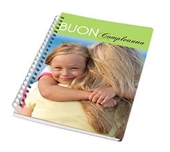 Quaderno A4 Spirale Compleanno