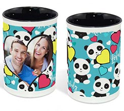 Portapenne in ceramica Lovely panda