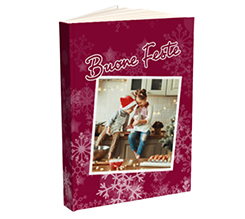 Agenda personalizzata con foto e grafica natalizia