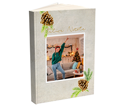 Agenda personalizzata con foto per natale