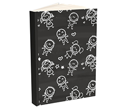 Agenda personalizzata con grafica bambini stilizzati