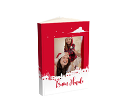 Agenda piccola con foto come regalo di natale