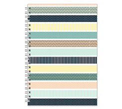 Agenda settimanale 14x21 Colourful personalizzabile