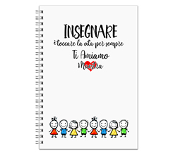 Agenda personalizza con spirale